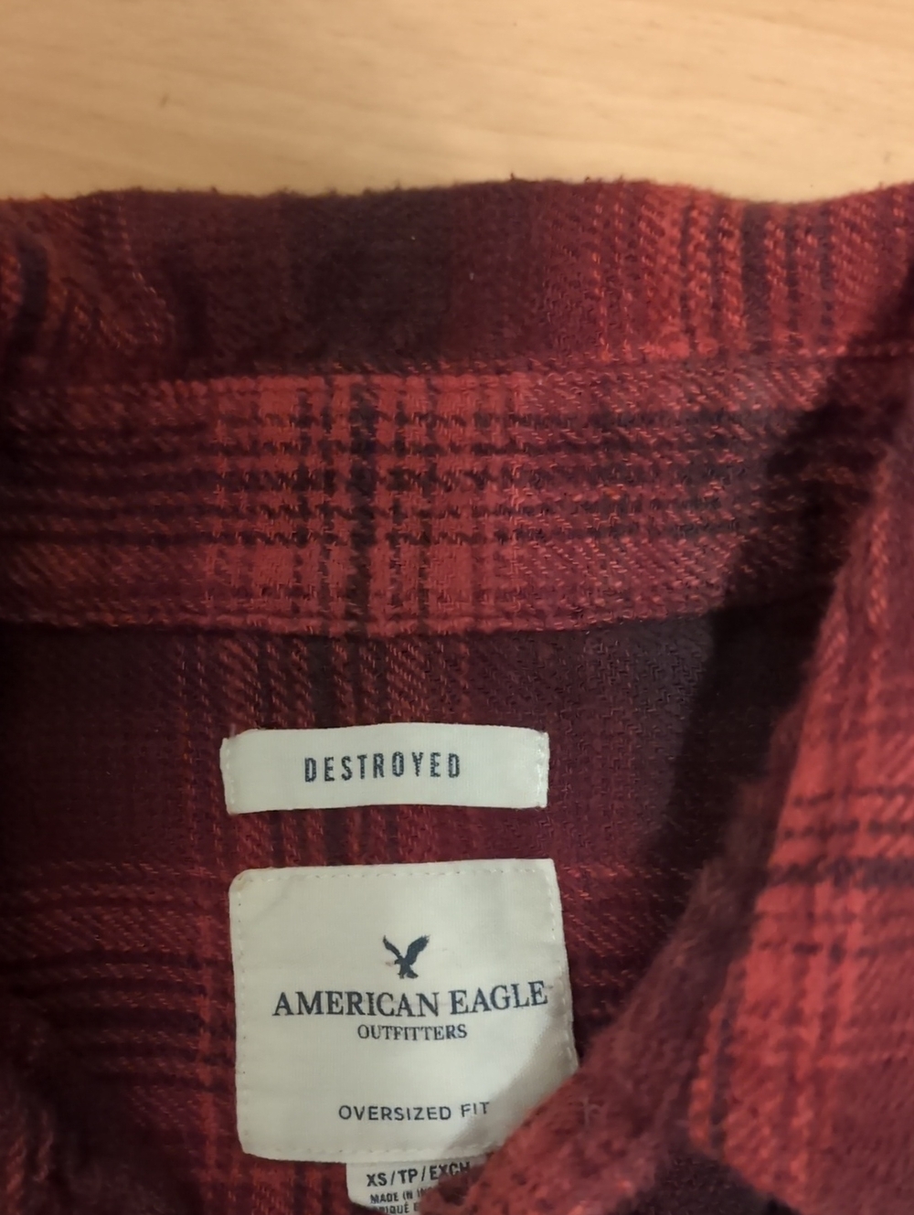 Abercrombie & Fitch, Hollister And Tommy Hilfiger Plaid Flannel Shirts - Picture 7 of 8